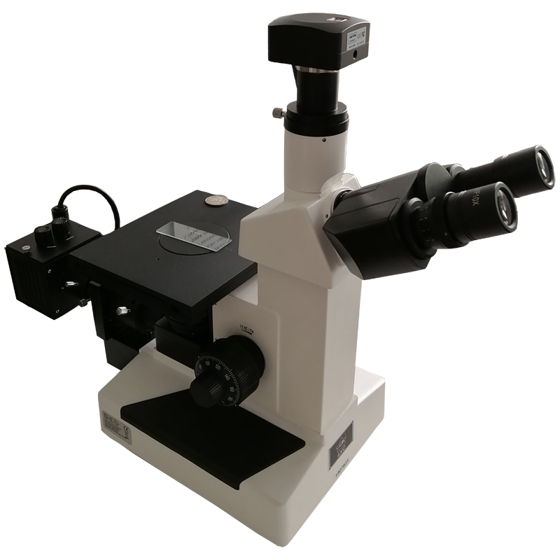 三目倒置金相显微镜A