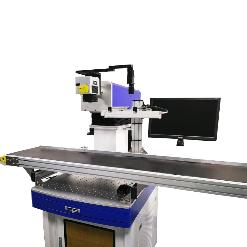 CO2二氧化碳CCD自动流水线激光打码机